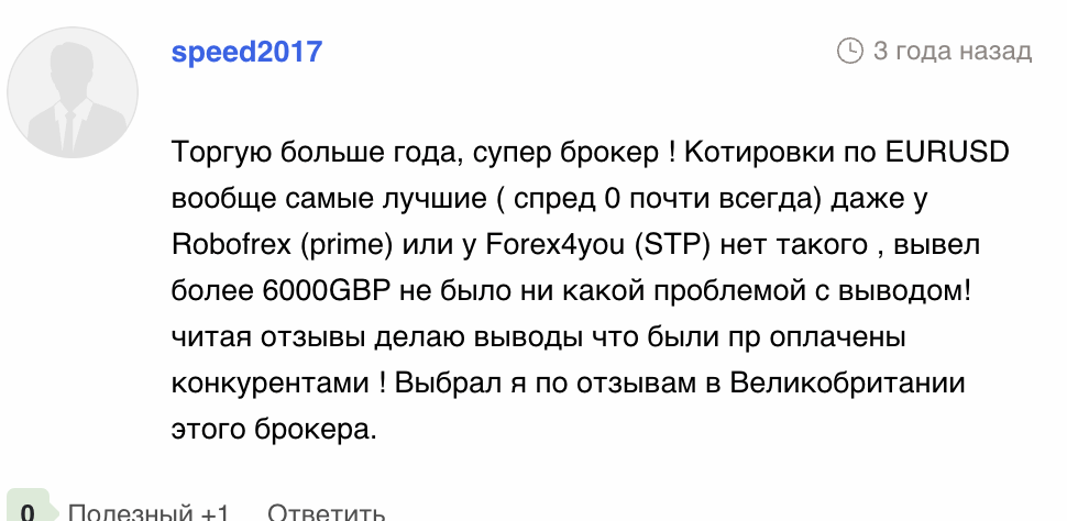 FP Markets отзывы людей