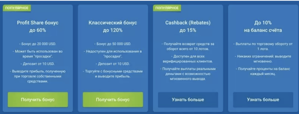 RoboForex счет