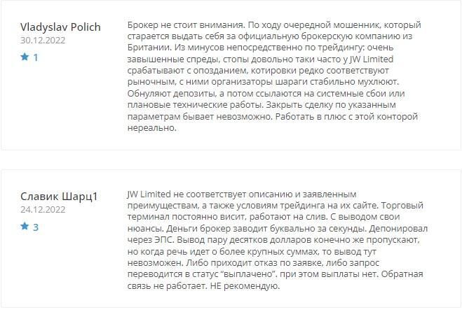 Джамп Ворлд Лимитед отзывы