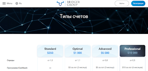 Bridger Group развод