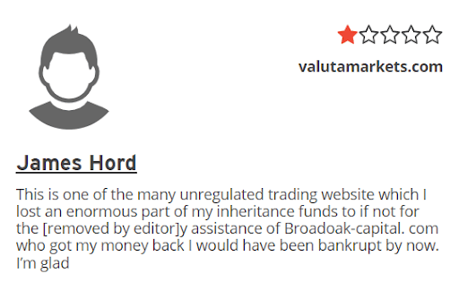 СКАМ Valuta Markets