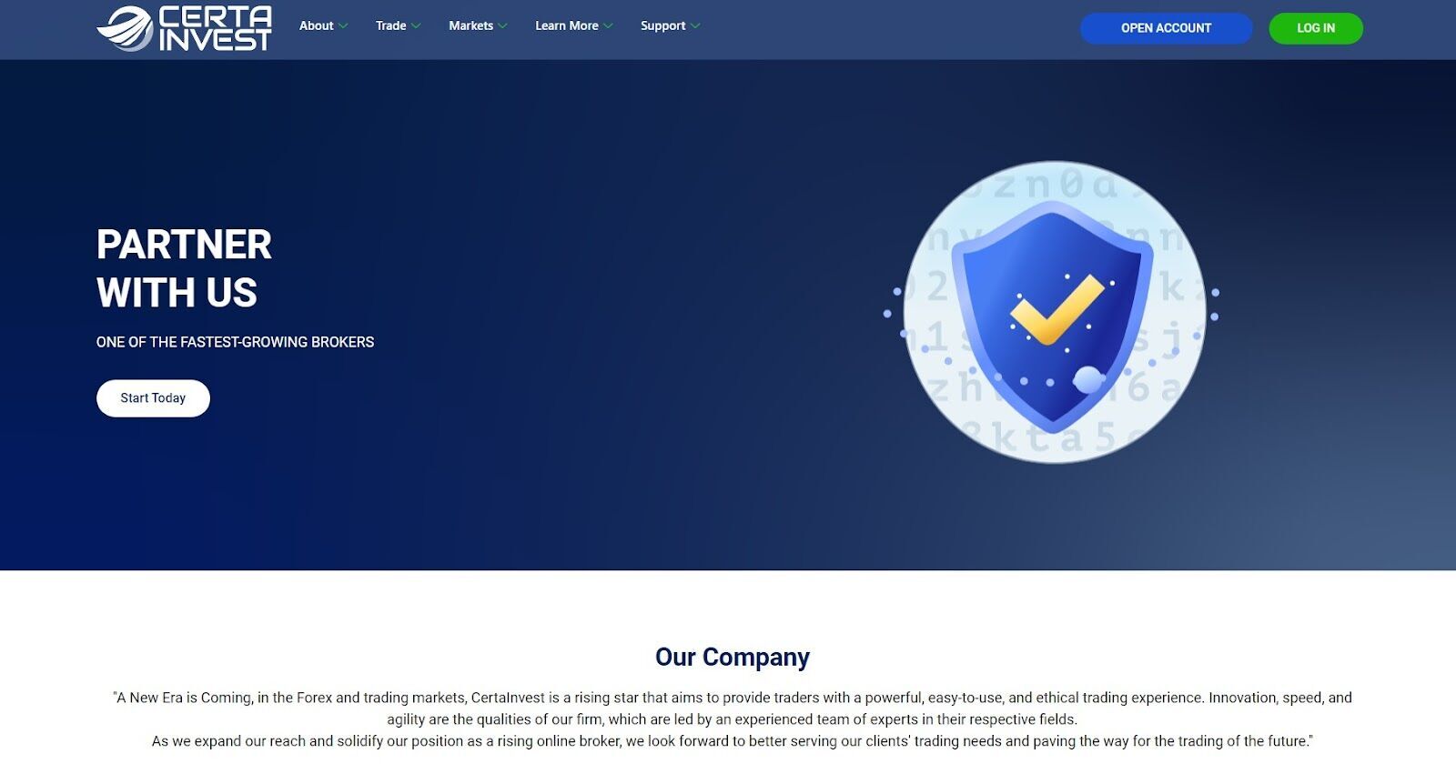CertaInvest официальный сайт