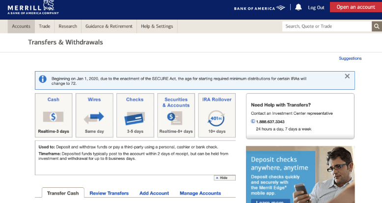 обзор Merrill Lynch