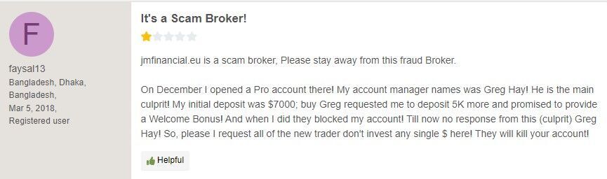 JM Financial Services отзывы