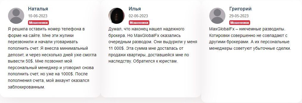 Макс Глобал Фх скам