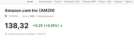 Amazon Invest инвестиции