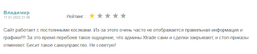 СКАМ XTrade отзывы