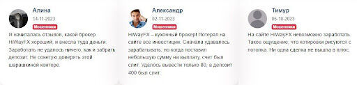 HiWayFX отзывы