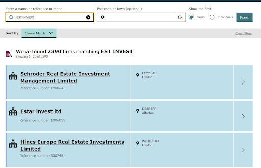 Развод EST Invest