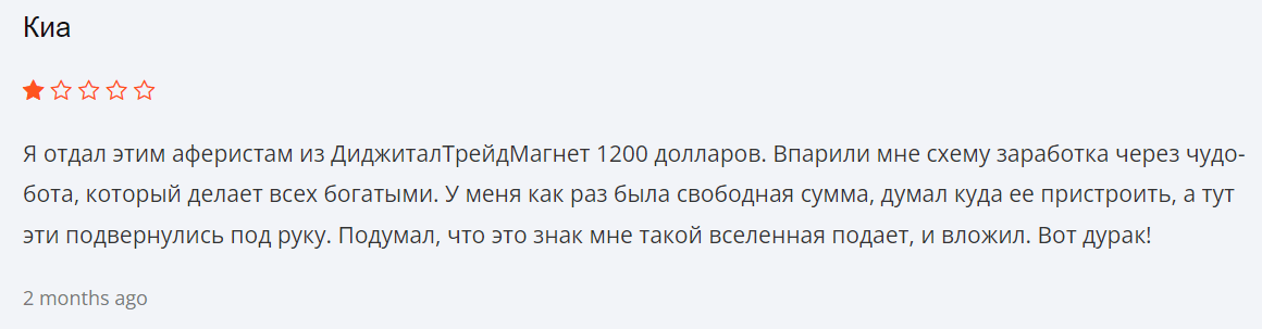 Digital Trade Magnet отзывы