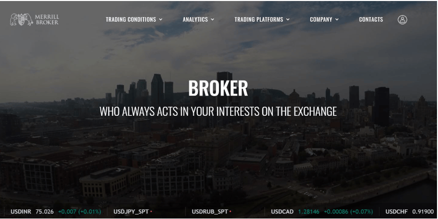 Merril Broker официальный сайт