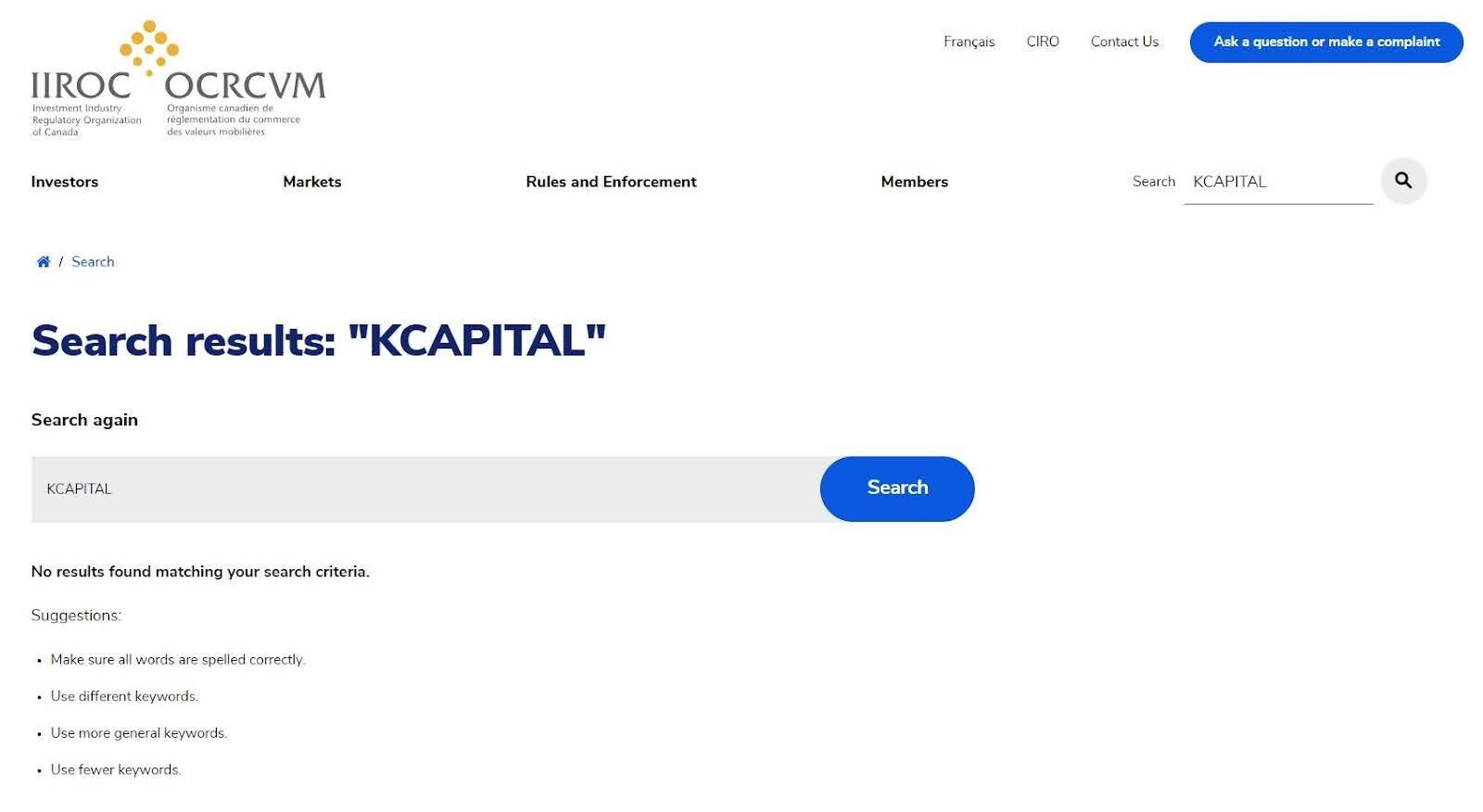 KCAPITAL скамит на деньги