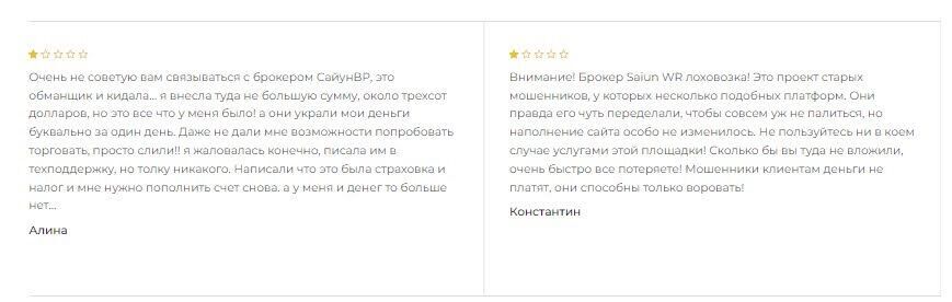 CFD-помойка Saiun WR 