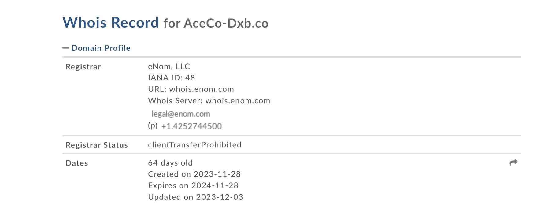 AcecoDXB обман