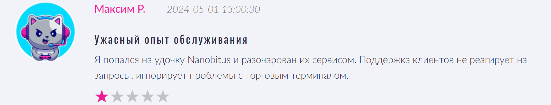 Nanobitus отзывы