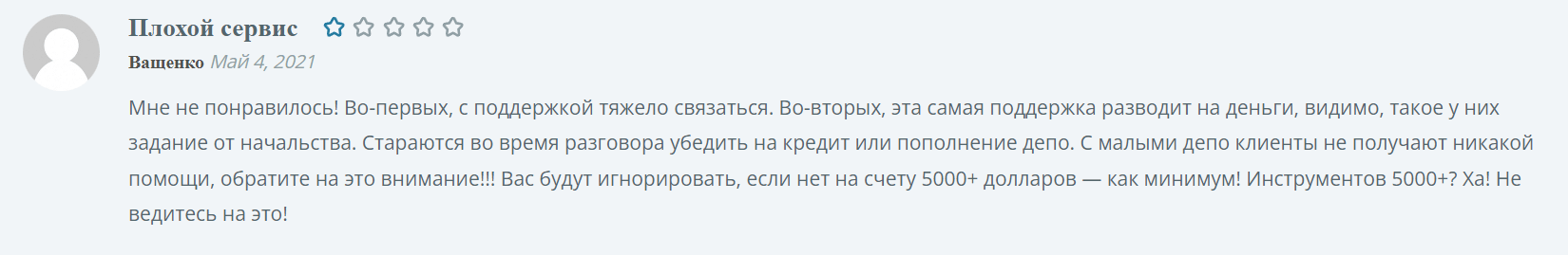 Webull жалоба