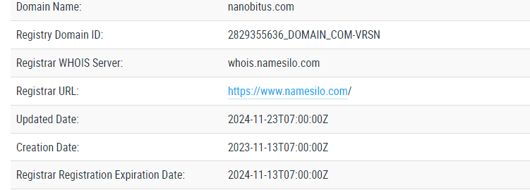 Nanobitus обман