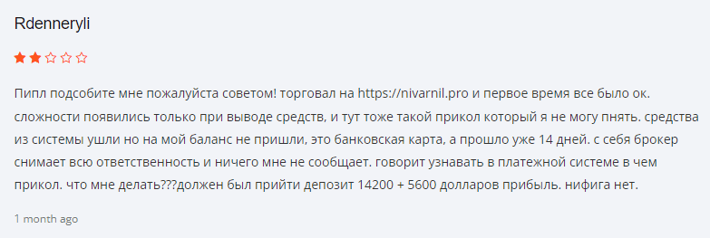 Nivarnil отзывы