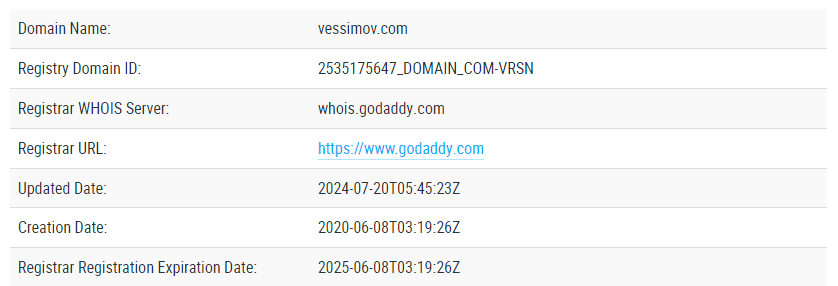 Vessimov обман