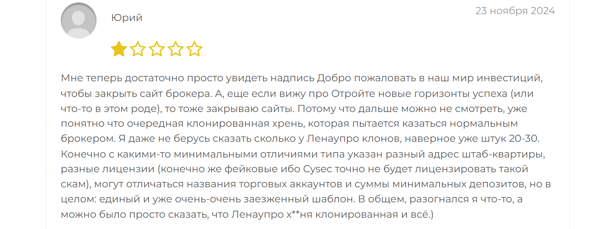 Lenaupro отзывы