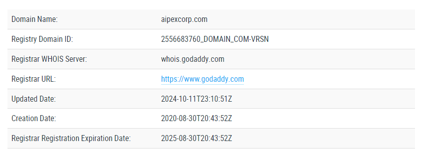 Aipex Corp обман