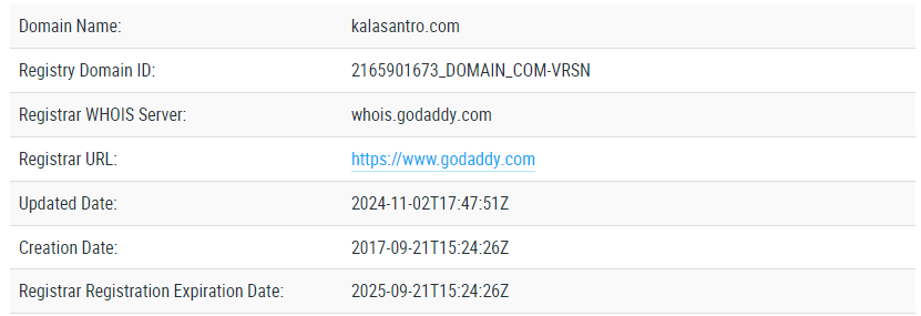 Kalasantro обман