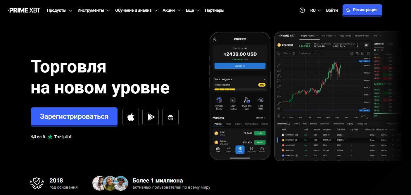 Развод на PrimeXBT