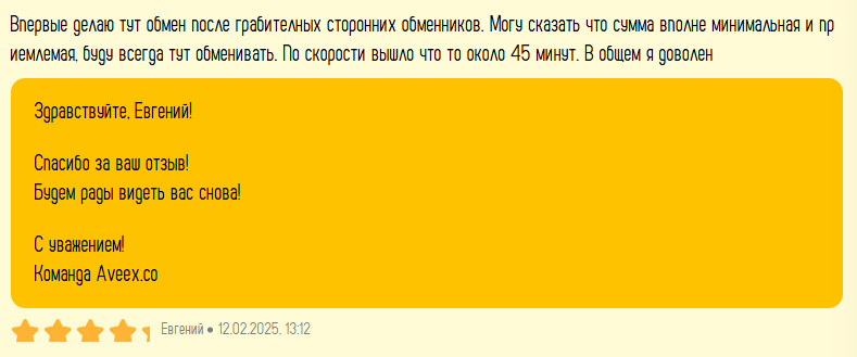 AVEEX.co отзывы клиентов