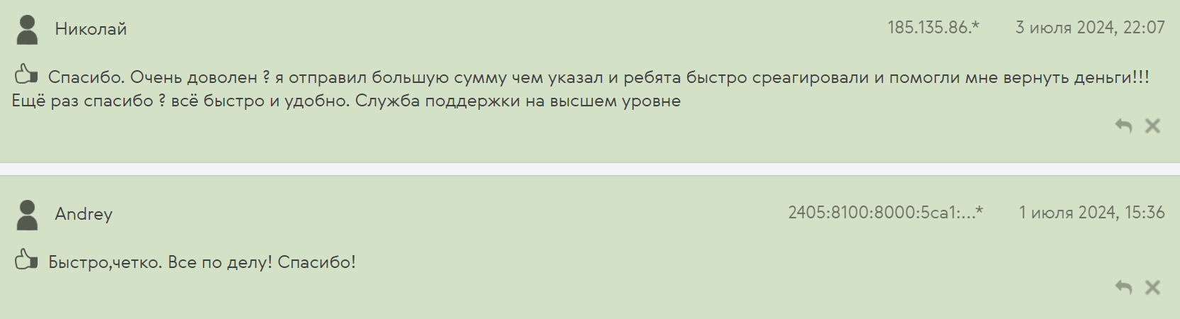 SecuredChange отзывы клиентов