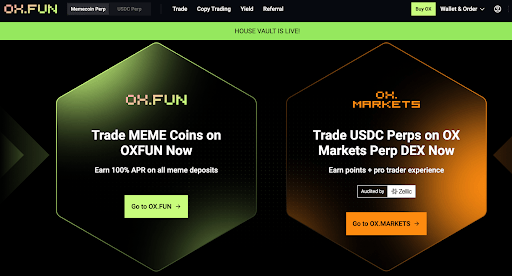 OX.FUN лого