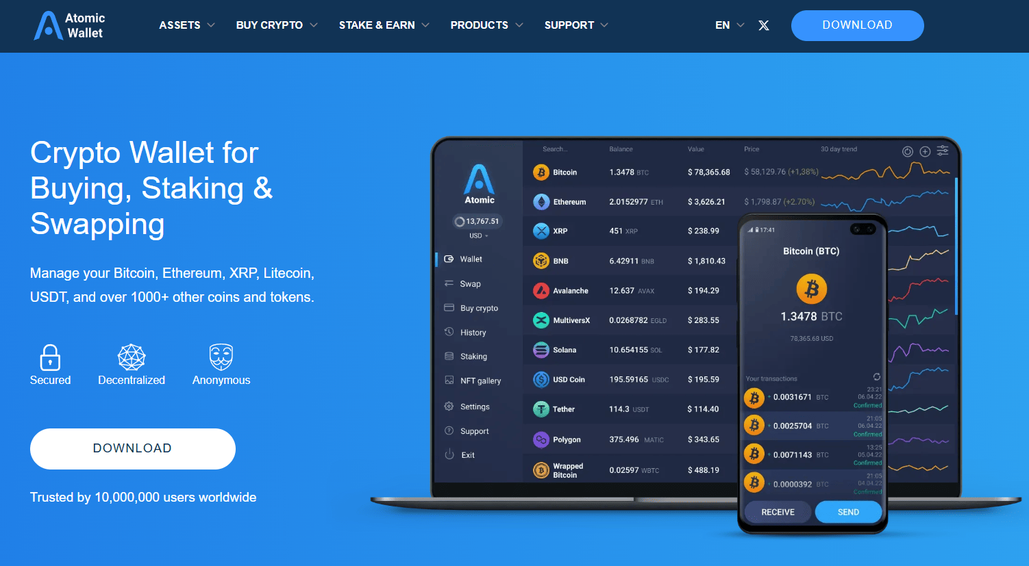 Atomic wallet развод