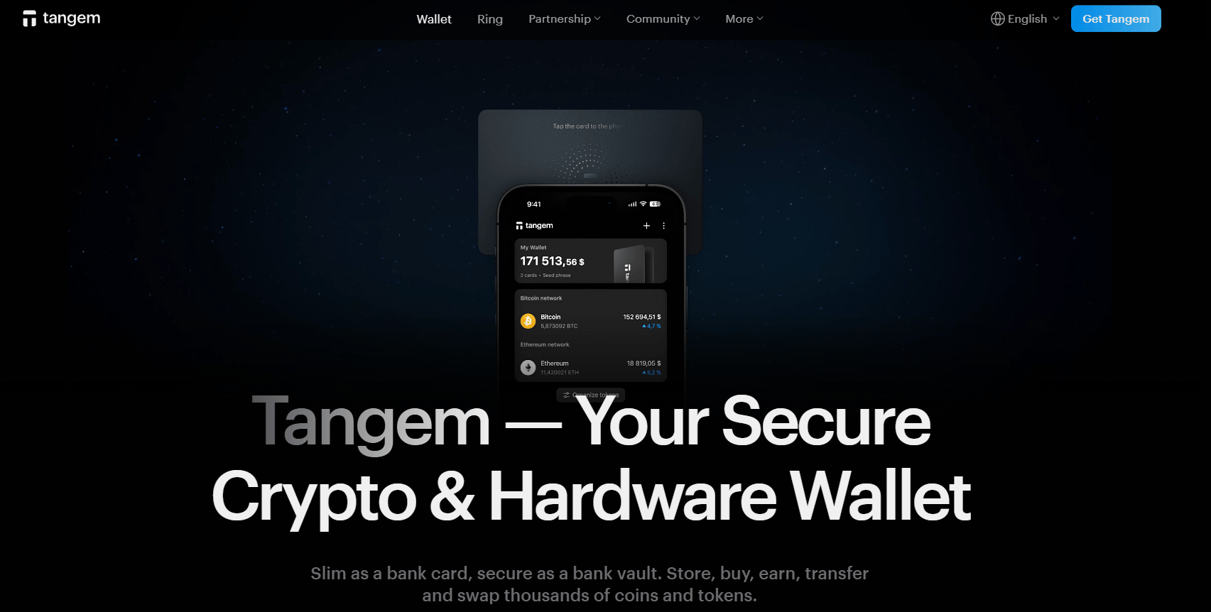 Tangem Wallet развод