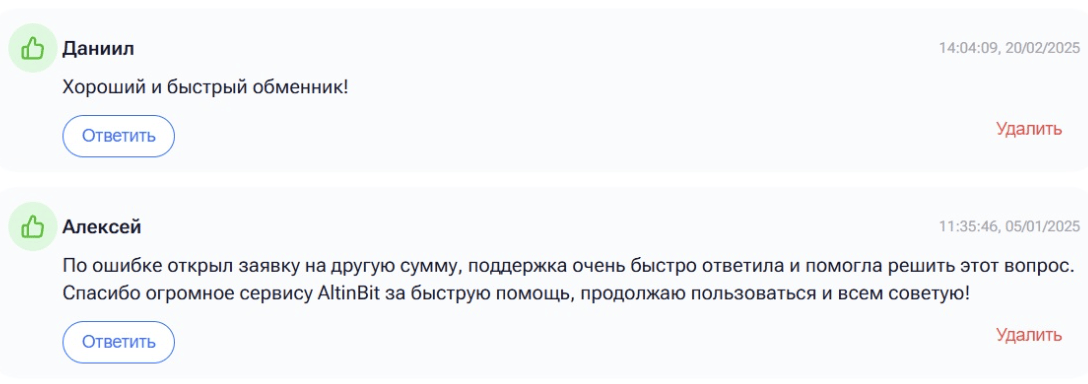 AltinBit отзывы