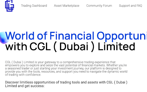 CGL (Dubai) Limited обзор