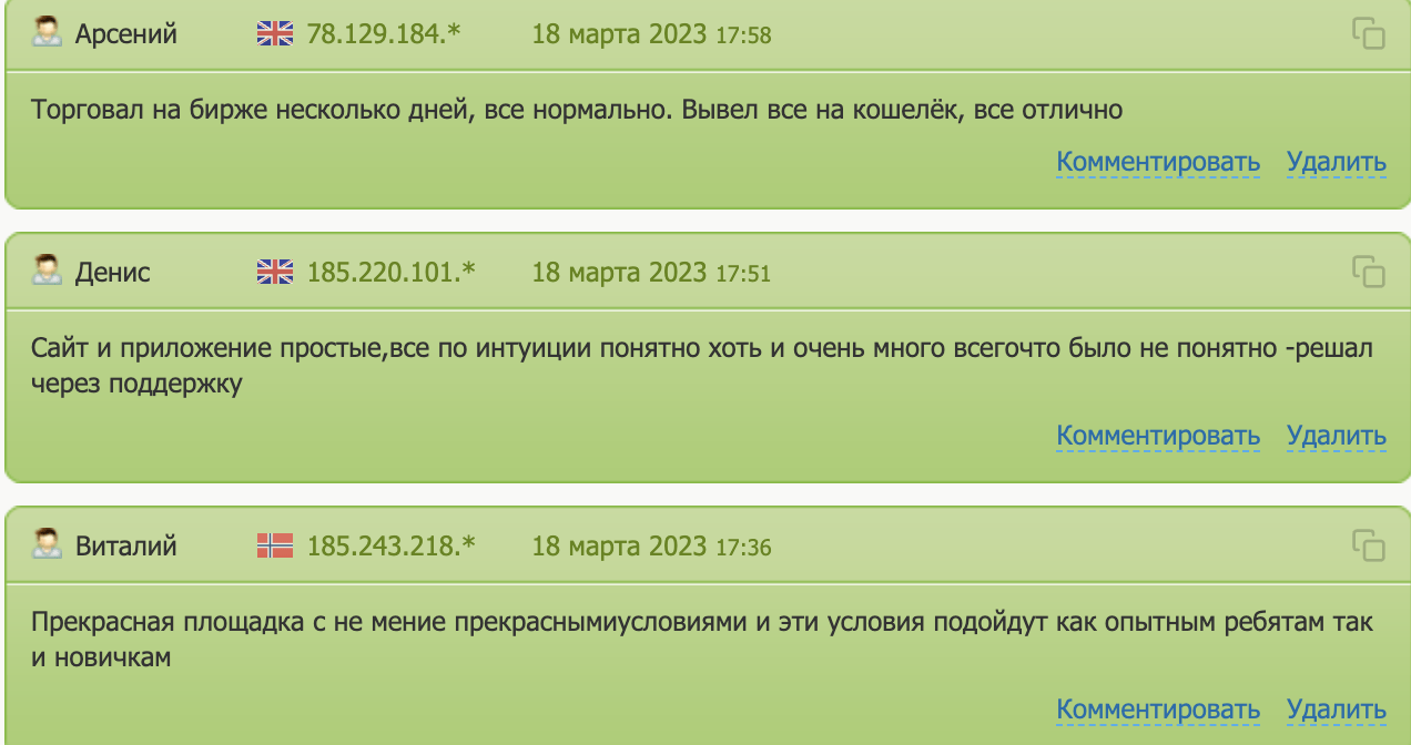 Bittrex отзывы