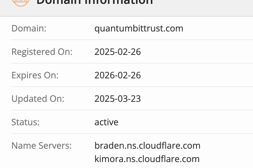 QuantumBitTrust домен