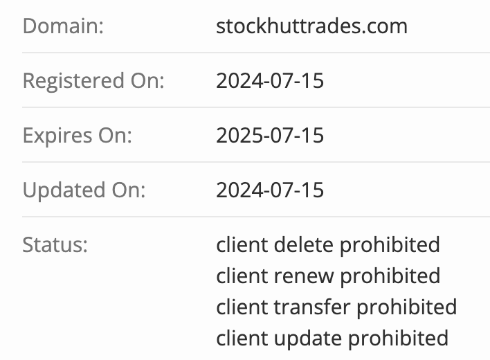 Stockhuttrades домен
