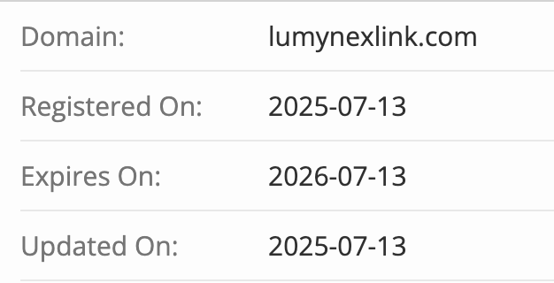 домен LumynexLink