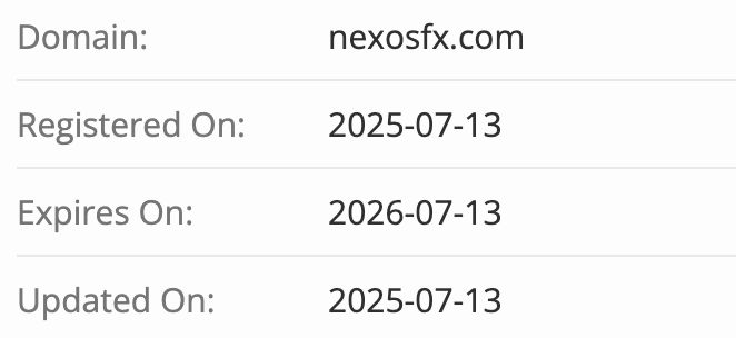 домен Nexosfx
