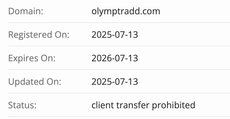 домен Olymp Trade
