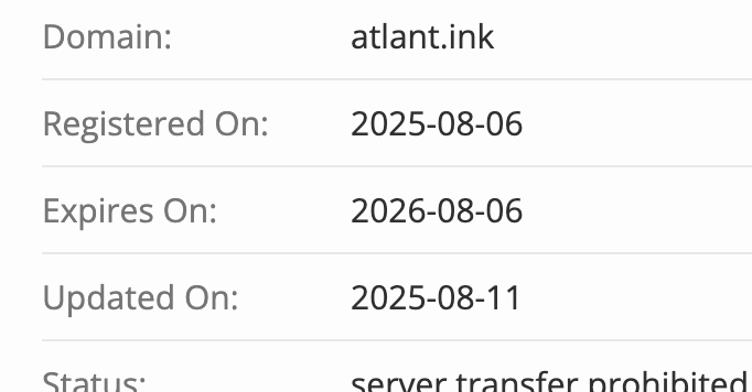 домен Atlantic Corp
