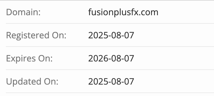 домен FusionplusFx