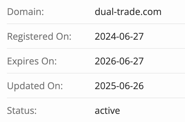 домен Dual Trade