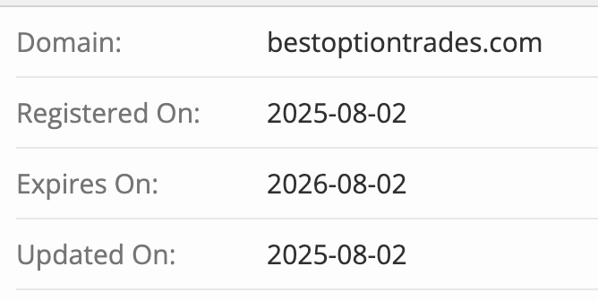 домен Best Option Trades