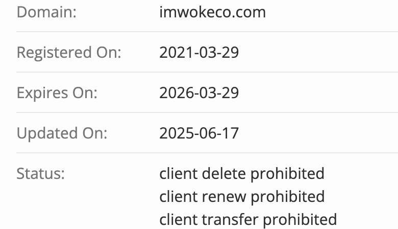 Imwokeco домен