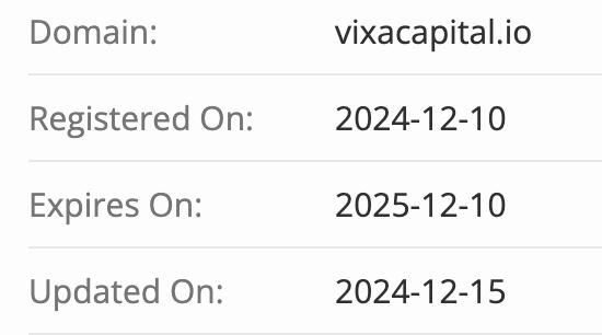 домен Vixacapital