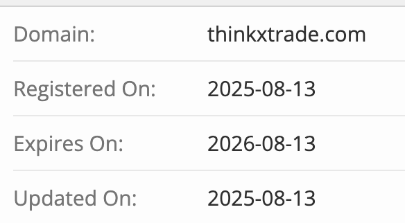 домен THINK XTRADE LTD