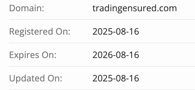 домен Tradingensured