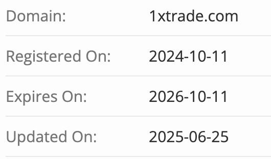 домен 1x Trade