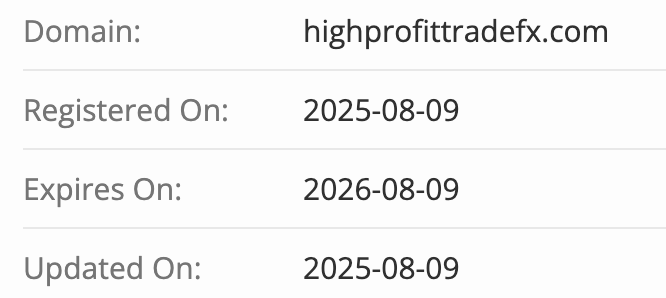 домен High Profit Trade